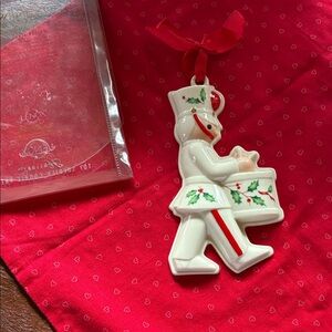 The Lenox Holiday Nutcracker Cookie Press